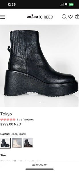 Minx Tokyo Boot size 37 Carousel 1