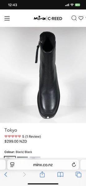 Minx Tokyo Boot size 37 Carousel 2