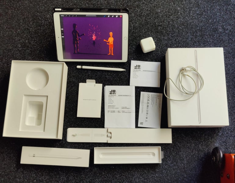 iPad 7gen 10.2" Wifi 128G+ Apple pencil 1 ( Artist's choice )62931720221954112