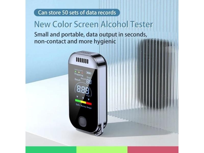 Alcohol Tester Professional Breathalyzer For Drunk Driving With Digital Display Carousel 1