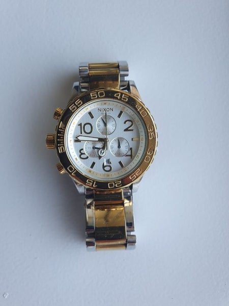 Nixon 42-20 Chronograph Silver/Gold62863852988803113