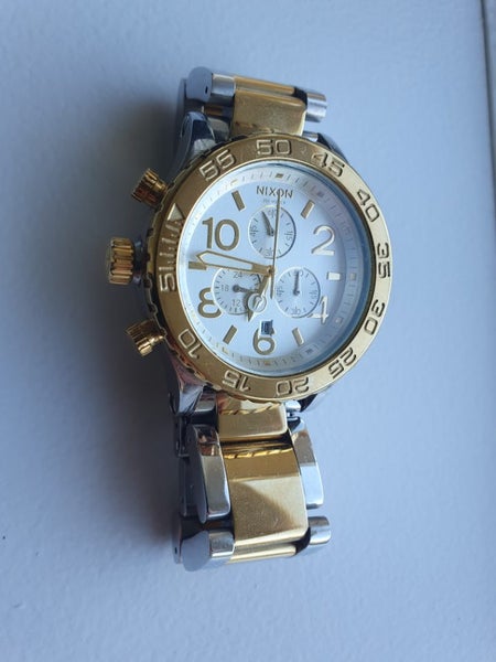 Nixon 42-20 Chronograph Silver/Gold62863852988803114