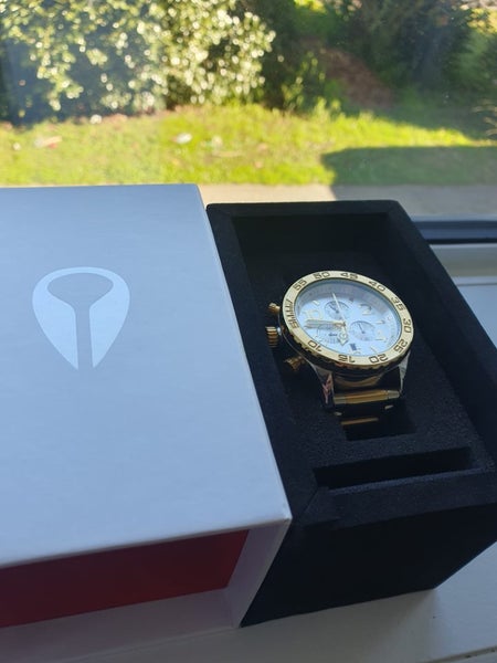 Nixon 42-20 Chronograph Silver/Gold62863852988803111