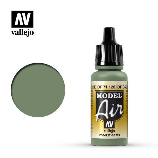 Vallejo - Model Air - IDF Green 17 ml64321343076610110