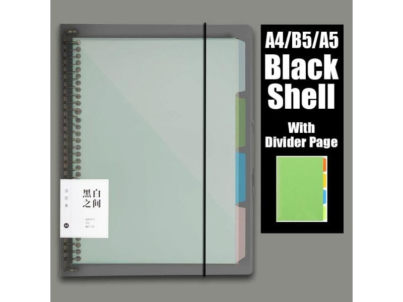 60Sheet Replaceable Refill Loose Leaf Notebook A4 A5 B5 Spiral Binder Paper Carousel 1