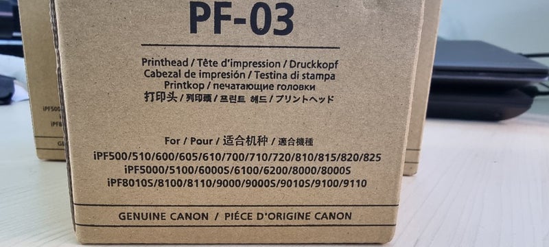 Canon PF-03 Print Heads. New Old Stock Carousel 2