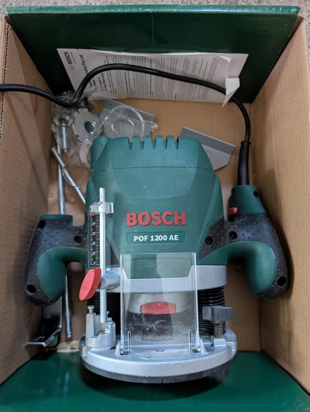 As new BOSCH 1200W Router Carousel 2
