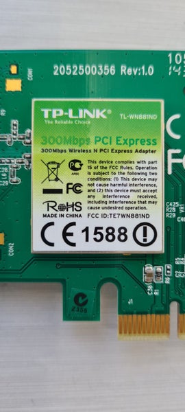 WiFi TP-LINK 300 Mbps PCI Express Carousel 2