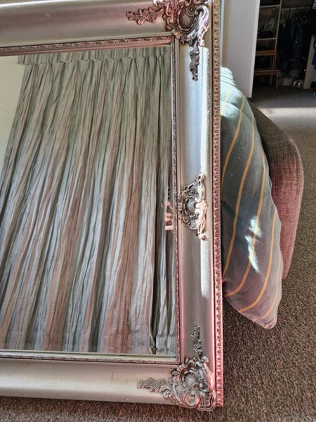 Ornate beveled mirror - silver62864727220994112