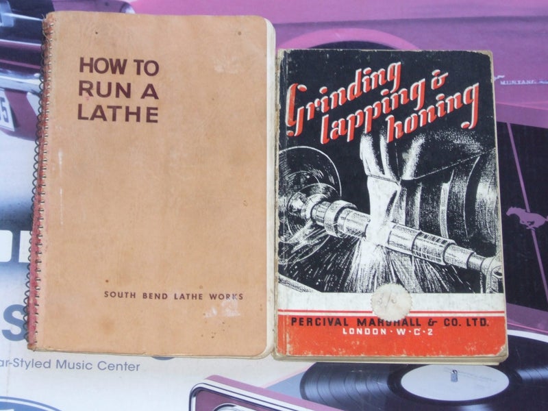 How To Run A Lathe + Grinding, lapping & honing - 2 books Carousel 1