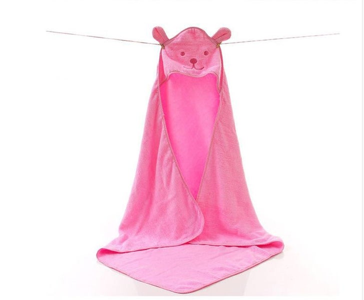 Baby Toddler Hooded Bath Towel Carousel 2