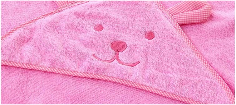 Baby Toddler Hooded Bath Towel Carousel 5