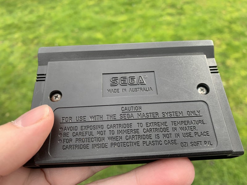 Sega Master System Game - The Ninja. Carousel 2