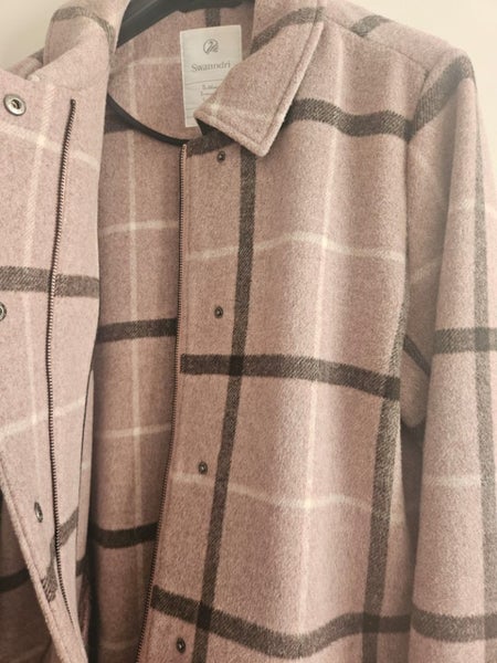 Swandri Woolen Coat - Size 1862983258530306112
