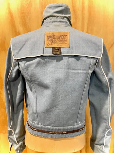Louis Vuitton Light Blue Denim Jacket – Size 34 – Made in France62863221357825114