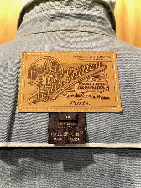 Louis Vuitton Light Blue Denim Jacket – Size 34 – Made in France62863221357825112