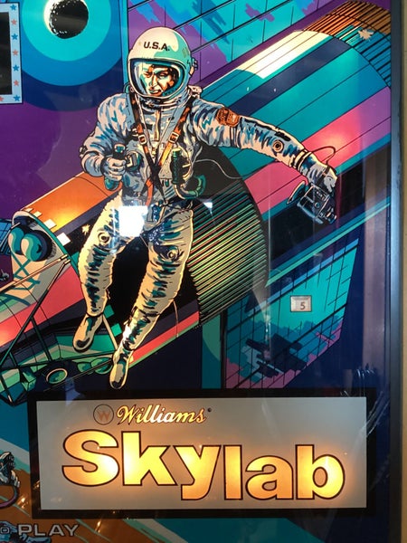 Skylab pinball machine Carousel 1