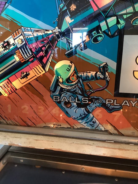 Skylab pinball machine Carousel 2