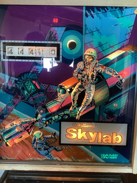 Skylab pinball machine Carousel 12