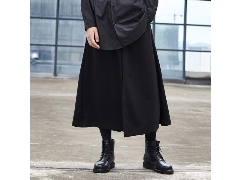 Men's Nine Minute Trousers Spring/summer Wide Leg Trousers Yamamoto Style Men's Carousel 1