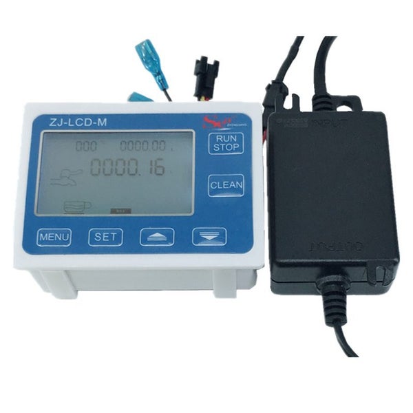 ZJ-LCD-M Display Controller For Hall Flow Sensor Total Flow And Set How Many Carousel 1