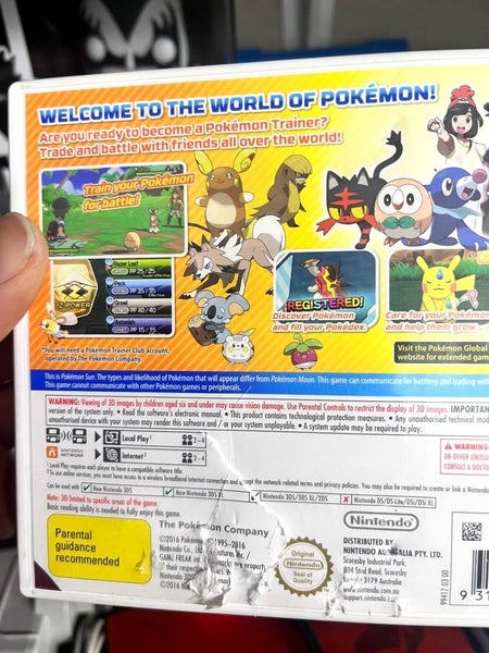 Pokemon SUN (3DS) *MINT COMPLETE* Carousel 2