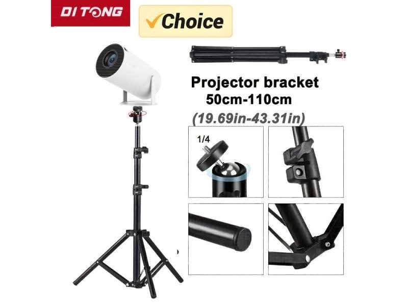 Projector Bracket Travel Tripod With 1/4 Screw Photographic Lighting Stand Carousel 1