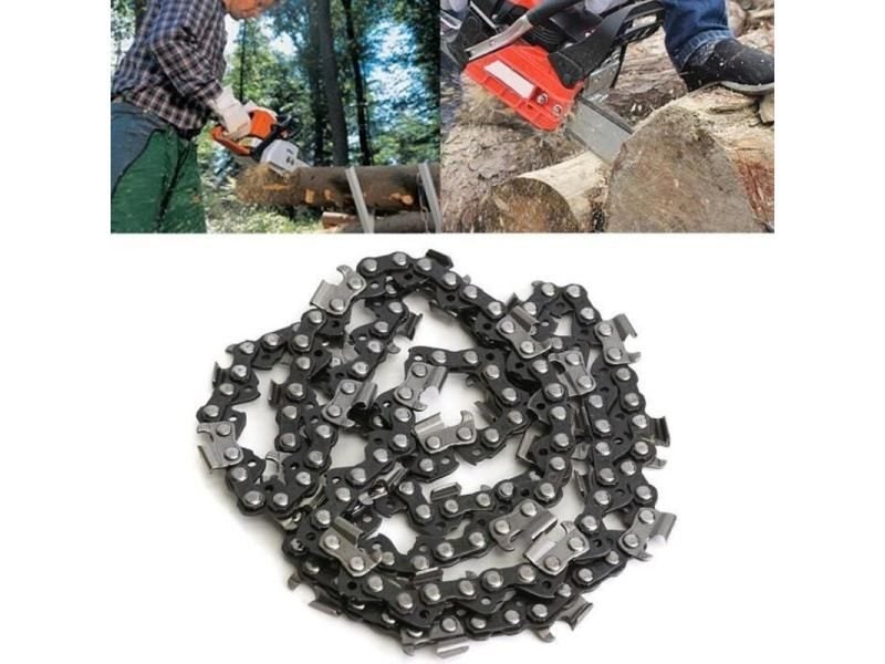 2 Pieces 16 Inch 56 Drive Links Saw Chain Logging Chainsaw Replacement Parts Carousel 1