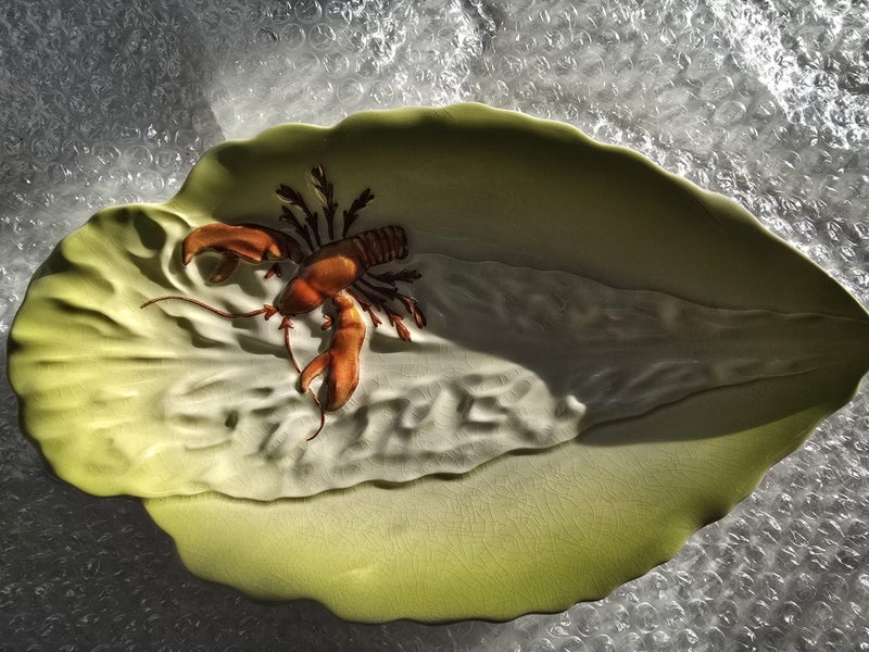 Vintage Carlton Ware Lobster Leaf Dishes62854316488193113