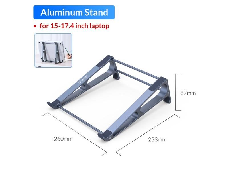 ORICO Laptop Vertical Stand Aluminium Fordable Tablet Holder 2-in-1 Stand Carousel 1