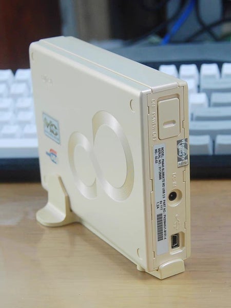 External USB MO Disc Drive Magneto Optical Disk Drive FN640 SlimMate MO USB 2.0 Carousel 1
