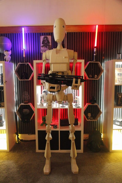 Life-Size B1 Droid with E5 Blaster Articulated Model62935698669443111