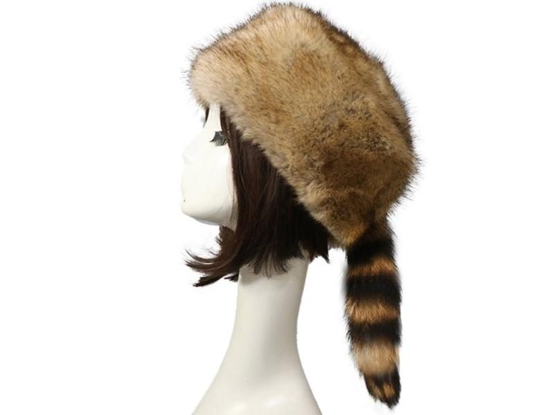 Fashion Windproof Faux Fur Cossack Style Russian Women Winter Ski Earflap Hat Carousel 1