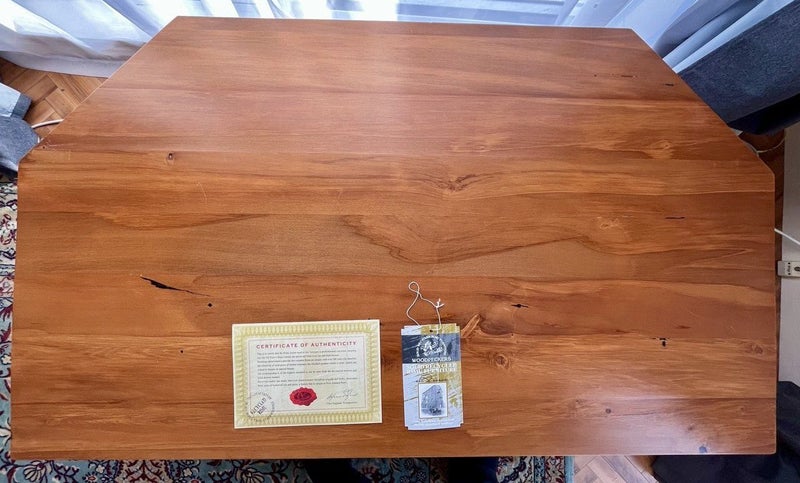 Genuine Woodpeckers Recycled Rimu Entertainment Unit Carousel 2