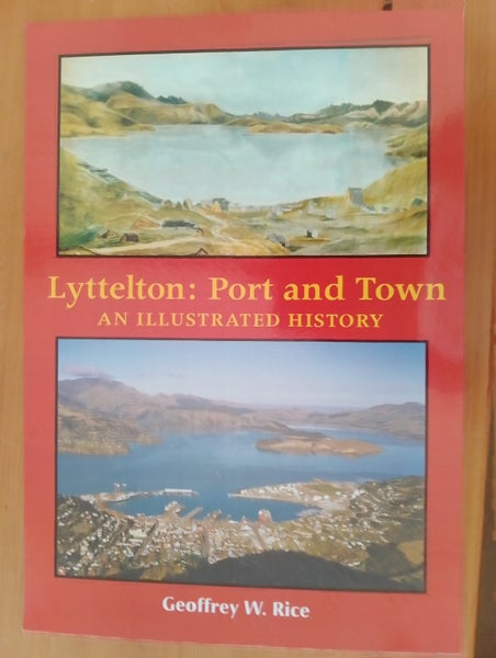 Poster for Geoff Rice book on Lyttelton Carousel 1