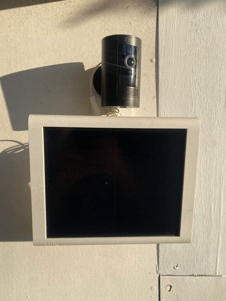 Ring Stick Up Cam Battery + Solar Panel for Battery-Free Operation Carousel 1