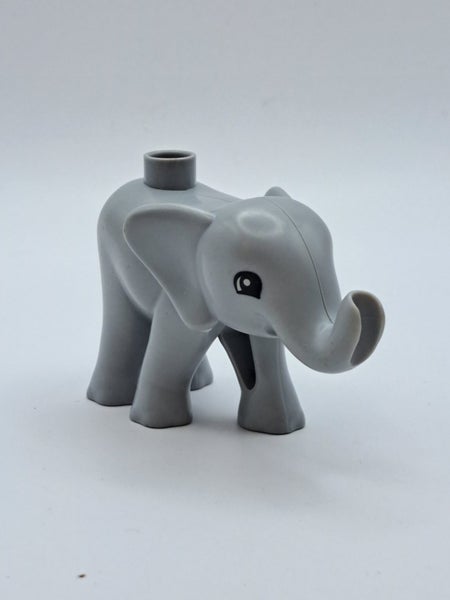 DUPLO LEGO -baby Elephant - duplo Zookeeper Animal - Elephant Carousel 1