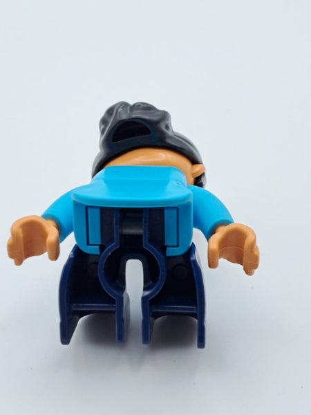 DUPLO LEGO - Mother Mum Mum Female Figure flight uniform airline blue clothing Carousel 6