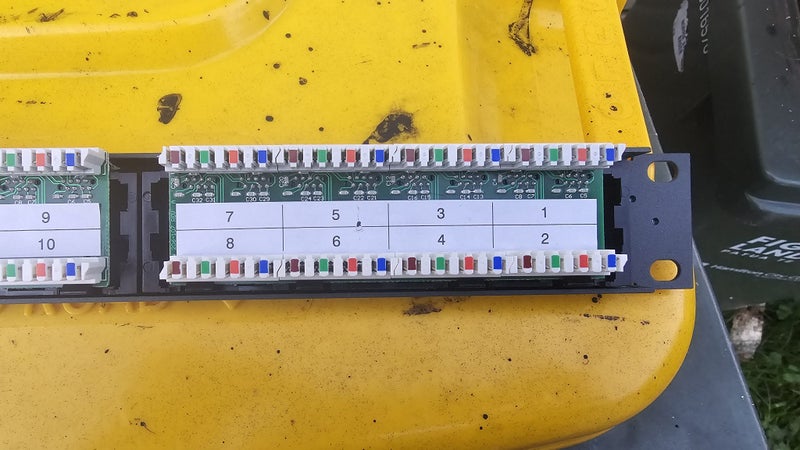 1u patch panel Carousel 3