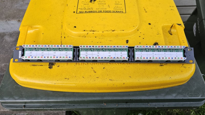 1u patch panel Carousel 2