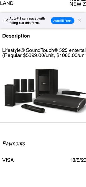 Bose Lifestyle 650 Carousel 1