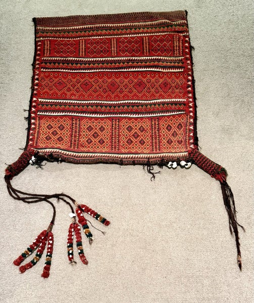 Antique Handwoven Saddle Bag62854316564098112
