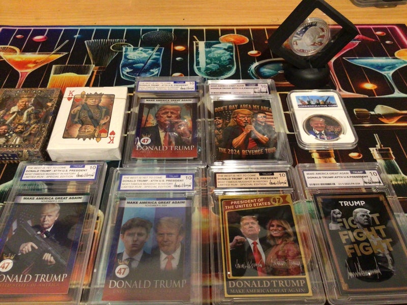 DONALD TRUMP GRADED SIGNATURE COLLECTION PACK62854311654275114