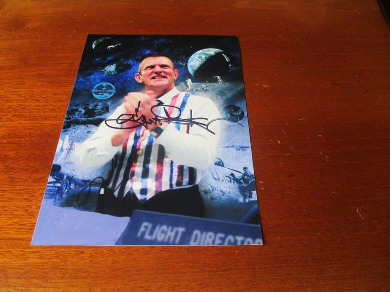 Eugene Kranz "NASA Flight Director" signed Photograph Carousel 2