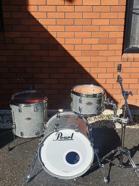 PEARL Reference Series 3 PC Drum Set - Crystal Rain Lacquer Finish628688350927381116