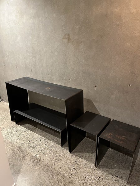 Metal side tables and coffee table for sale Auckland CBD628668509972491112
