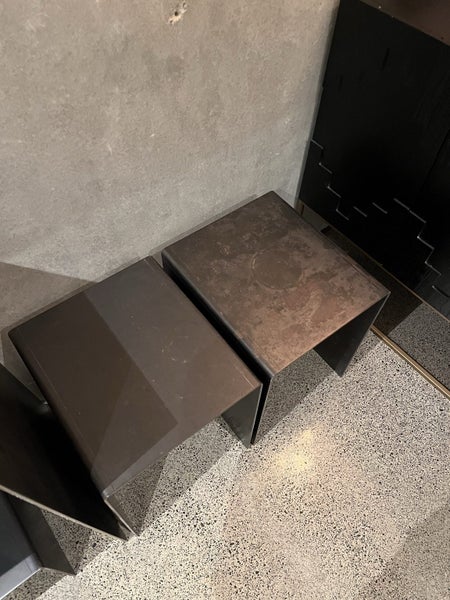 Metal side tables and coffee table for sale Auckland CBD62866850997249114