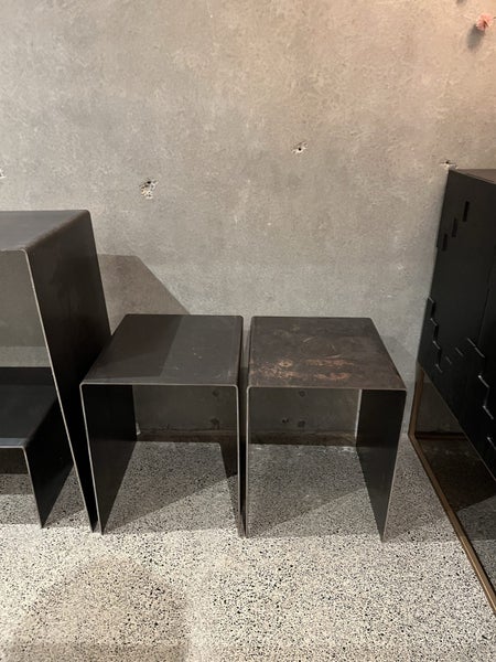 Metal side tables and coffee table for sale Auckland CBD62866850997249113