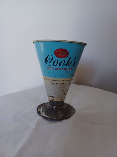 *** Vintage Tala Cooks Dry Measure Tin Cone Made in England - NEW STOCK ***628543165708821112