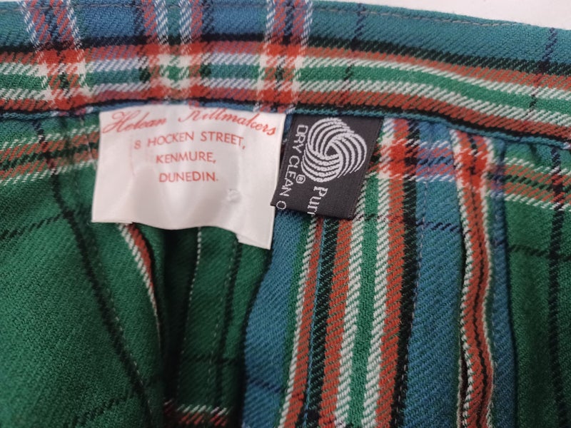 *** Authentic Tartan Kilt Skirt with Pin Made in Dunedin ***62931722776193113